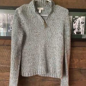 Light Blue Multicolor 1/4 Zip